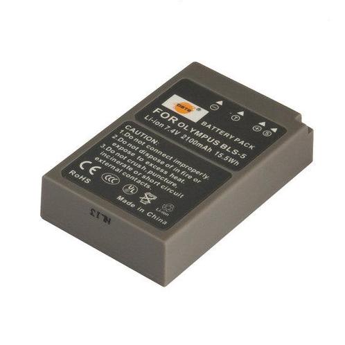 BLS-50 Accu (Olympus) - 2100 mAh Li-Ion Batterij, Audio, Tv en Foto, Fotografie | Accu's en Batterijen, Nieuw, Ophalen of Verzenden