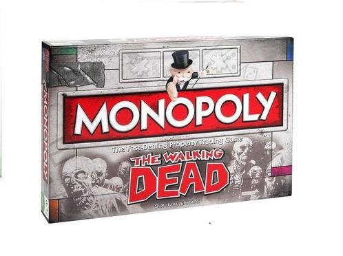 Bordspel: Monopoly - Walking Dead, Hobby en Vrije tijd, Gezelschapsspellen | Bordspellen, Drie of vier spelers, Vijf spelers of meer