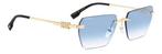 Dsquared2 D2 0102S Ovaal Metaal Heren Zonnebril, Verzenden, Nieuw