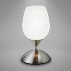 B.K.LICHT - Dimbaar Tafellamp - bedlamp met glas - excl. E14, Huis en Inrichting, Lampen | Tafellampen, Ophalen of Verzenden, Nieuw