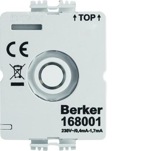 Hager Berker LED Module 230V Voor Draaischakelaar Zonder, Doe-het-zelf en Verbouw, Elektra en Kabels, Overige typen, Nieuw, Verzenden