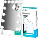 2dekans | Mirlux Make Up Hollywood Spiegel met Verlichting, Huis en Inrichting, Woonaccessoires | Spiegels, Ophalen of Verzenden
