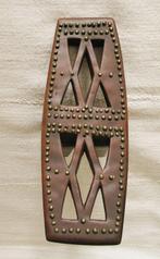 Hoofdsteun - Hout, Messing - Kuba RD Congo