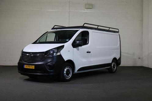 Opel Vivaro 1.6 CDTI L2 H1 125pk Airco Trekhaak Imperiaal, Auto's, Bestelauto's, Lease, Handgeschakeld, Wit, Financial lease, Stof