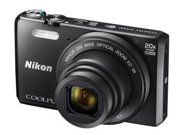 Nikon Coolpix S7000 Digitale Compact Camera - Zwart beschikbaar voor biedingen