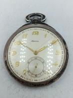 Alpina - Große Alpina Taschenuhr aus massivem Silber mit, Nieuw