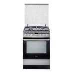 €499 Inventum VFG6034WGRVS fornuis Vrijstaand fornuis Gask, Nieuw, Ophalen of Verzenden, Energieklasse A of zuiniger, Gas