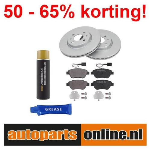 Remschijven + Remblokken Alfa Romeo Mito voorzijde, Auto-onderdelen, Besturing, Nieuw, Alfa Romeo, Verzenden
