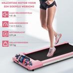 Costway Walking Pad Loopband Roze 1-6 km/u 120 kg Capaciteit, Ophalen of Verzenden, Nieuw