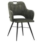 Stoelen | JEWEL |  Fluweel/Metaal | Hunter |  Zwarte Poten |, Verzenden, Nieuw in verpakking