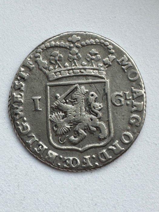 Nederland, West-Friesland 1 Gulden 1793, Postzegels en Munten, Munten | Nederland