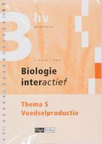 Biologie interactief 3 Havo vwo Werkboekkatern thema 5, Boeken, Schoolboeken, Verzenden, Nieuw, F. Behnen