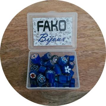 Fako Bijoux® - Millefiori Glas - Sieraden Maken - 7-12mm - beschikbaar voor biedingen