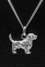 Zilveren Basset fauve de bretagne ketting hanger - groot, Verzenden, Nieuw