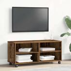 vidaXL TV-kast Bruin 90 x 35 x 40,5 cm Bewerkt hout, Minder dan 50 cm, Verzenden, Nieuw, Minder dan 100 cm