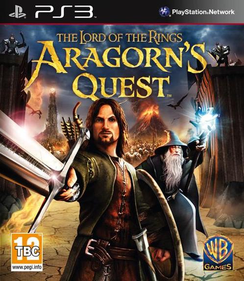 In de Ban van de Ring Aragorns Avontuur (Move Compatibel..., Spelcomputers en Games, Games | Sony PlayStation 3, Gebruikt, Vanaf 7 jaar