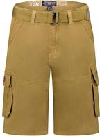 Heren Korte Broek Zakken Geographical Norway Pionec Mastic, Verzenden, Nieuw, Bruin