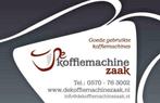 DeKoffiemachinezaak goede gebruikte machines en service!, 2 tot 4 kopjes, Gebruikt, Gemalen koffie, Afneembaar waterreservoir