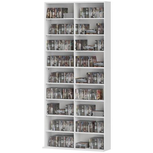 TRUUSK CD DVD Blueray Rek CD-Standaard Voor Maximaal 640 CDs, Huis en Inrichting, Kasten | Boekenkasten, Nieuw, Verzenden