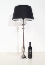 Exclusieve kolomlamp - 91 cm hoog! - Tafellamp - Verchroomd