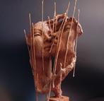 Mirella Gerosa - sculptuur, BACIO SOTTO LA PIOGGIA - 50 cm -