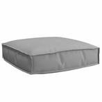 vidaXL Palletkussen voor zitting Grijs 60 x 60 x 12 cm, Huis en Inrichting, Woonaccessoires | Kussens, Verzenden, Nieuw, Grijs