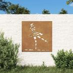 vidaXL Wanddecoratie tuin balletdanserontwerp 55x55 cm, Verzenden, Nieuw