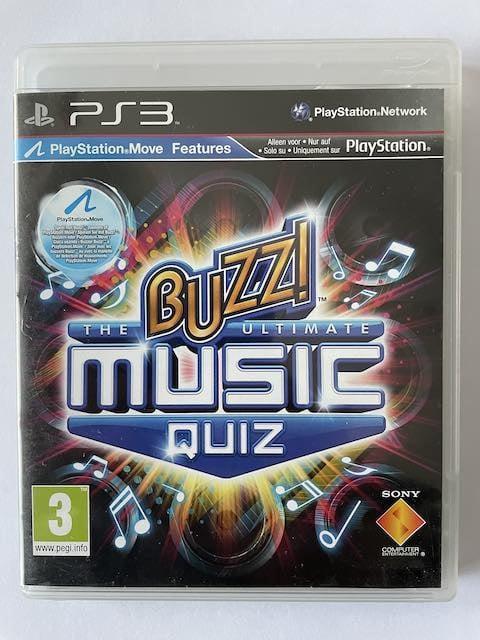 Buzz The Ultimate Music Quiz (PS3 Tweedehands), Spelcomputers en Games, Games | Sony PlayStation 3, Verzenden