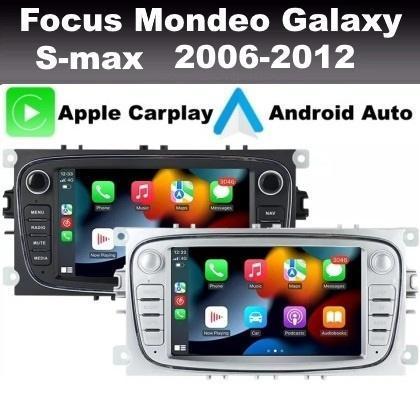 Ford Focus Mondeo Galaxy Smax carplay radio android 14 dab+, Auto diversen, Autonavigatie, Nieuw, Ophalen of Verzenden