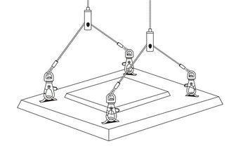 Ophangsysteem staalkabel 1, Doe-het-zelf en Verbouw, IJzerwaren en Bevestigingsmiddelen, Verzenden