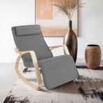 Schommelstoel Onda - lichtgrijs, Huis en Inrichting, Stoelen, Verzenden, Nieuw