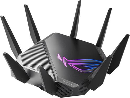 ASUS ROG Rapture GT-AXE11000 - Gaming Router - WiFi 6E, Computers en Software, Netwerk switches, Verzenden