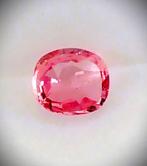 Oranje, Roze Padparacha saffier - 1.08 ct - Gem research, Sieraden, Tassen en Uiterlijk, Edelstenen, Nieuw