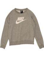NIKE Mens Graphic Sweatshirt Jumper Small Grey Cotton, Kleding | Heren, Verzenden, Nieuw