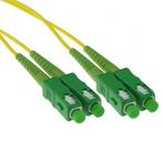 Glasvezelkabel OS2 - SC/SC - 3 meter (Duplex, 9/125m, APC), Verzenden, Nieuw