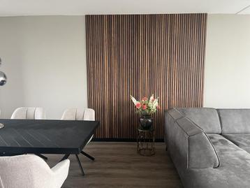 Akoestische Wandpanelen Hout Wanddecoratie Lattenwand 280x60 beschikbaar voor biedingen