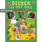 Dieren In Bos Leerkleur Stickerboek 9789024380169, Verzenden, Zo goed als nieuw