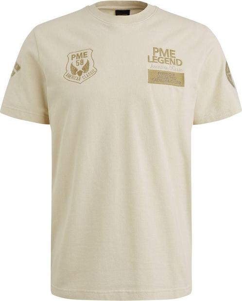 PME Legend T-Shirt Waffle Ecru maat 3XL Heren, Kleding | Heren, T-shirts, Wit, Nieuw, Overige maten, Verzenden