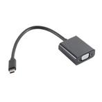 USB-C naar VGA adapter (1920 x 1200) / zwart -, Audio, Tv en Foto, Audiokabels en Televisiekabels, Nieuw, Ophalen of Verzenden