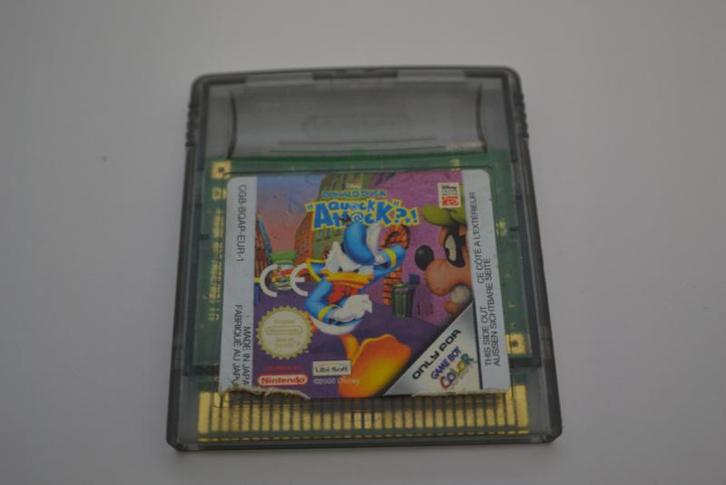 Disneys Donald Duck Quack Attack (GBC EUR), Spelcomputers en Games, Games | Nintendo Game Boy, Zo goed als nieuw, Verzenden