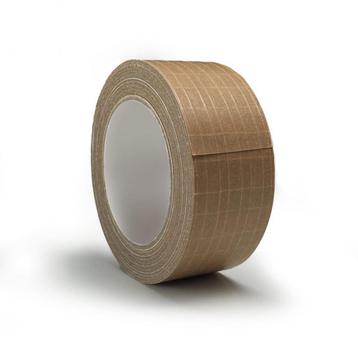 Versterkte papieren tape 50 mm x 25 m bruin – Doos 36 rollen beschikbaar voor biedingen