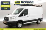 Ford Transit 350 2.0 TDCI L2H2, Auto's, Stof, Gebruikt, Euro 6, Wit