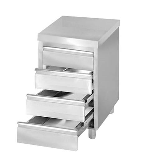 GGM Gastro | Ladekast PREMIUM met 3 laden - 500x700mm |, Huis en Inrichting, Kasten | Ladekasten, Verzenden