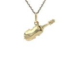 Gouden vintage viool hanger 14 krt, Sieraden, Tassen en Uiterlijk, Ophalen of Verzenden, Nieuw