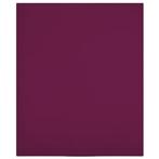 vidaXL Hoeslaken jersey 90x200 cm katoen bordeauxrood, Verzenden, Nieuw, Rood