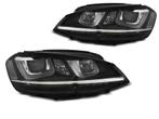 VW GOLF 7 U-TYPE Black DRL Dynamisch Knipperlicht 2e kans, Auto-onderdelen, Verlichting, Gebruikt, Volkswagen, Verzenden