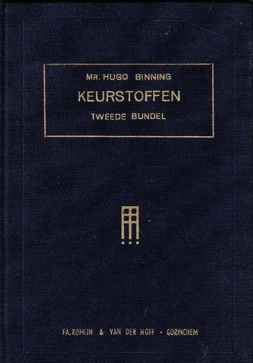 Binning, Hugo-Keurstoffen (tweede bundel), Boeken, Overige Boeken, Gelezen, Verzenden