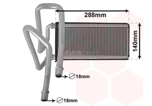 KACHEL RADIATEUR VOOR LAND ROVER DISCOVERY 2004-2009, Auto-onderdelen, Airco en Verwarming, Nieuw, Ophalen of Verzenden