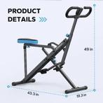 2-in-1 Squat en Roeimachine– Opvouwbaar met LCD en Weerstand, Sport en Fitness, Verzenden, Nieuw