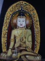 Glas schildrij-ca 1930 - Boeddha - China (Zonder